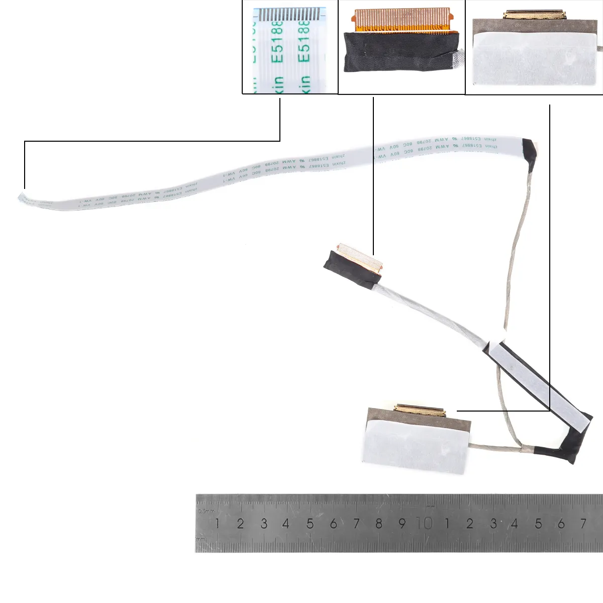 Picture of Laptop LCD/LED cable for HP 15-EN 15-EK TPN-Q238 Q236  0.5 40pin.